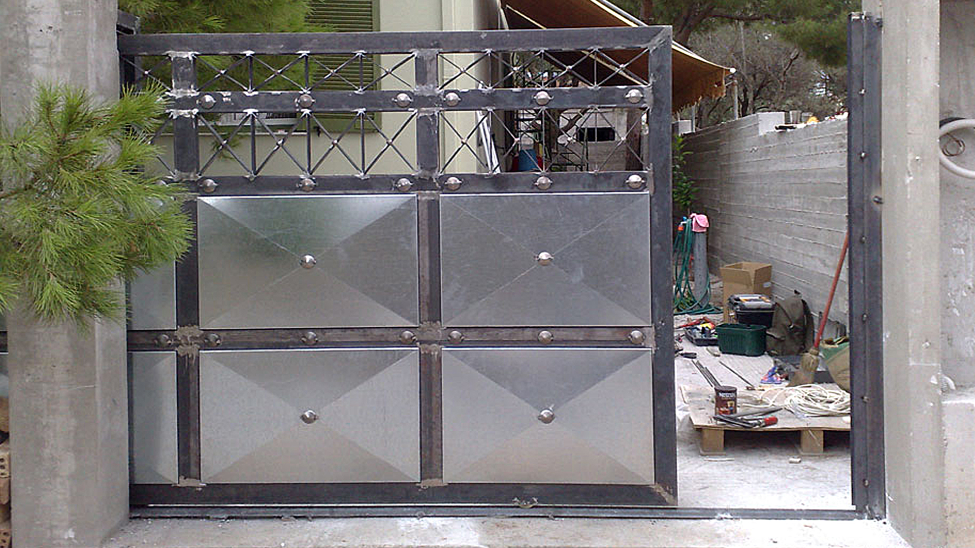 Γκαραζόπορτα συρόμενη λαμαρίνας - Image 5