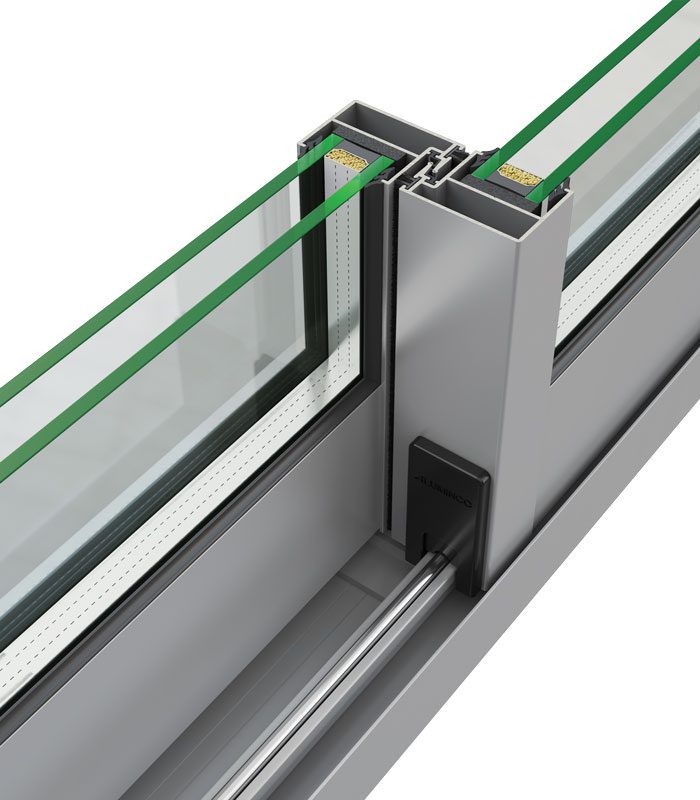 sl200 Επάλληλο παράθυρο θερμοδιακοπτόμενο Aluminco(0,60 X 0.90) - Image 4